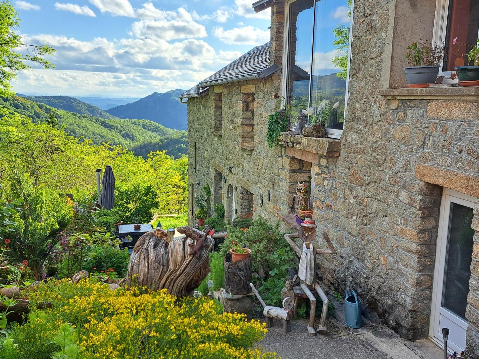 Bed and Breakfast La Bouletiere Dourbies Exteriér fotografie